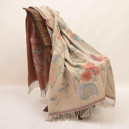 Cotton &amp; Wool Throw | Singhvis