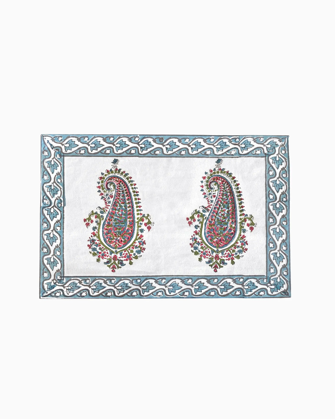 Paisley Placemats &amp; Napkins (Set of 12) | Singhvis