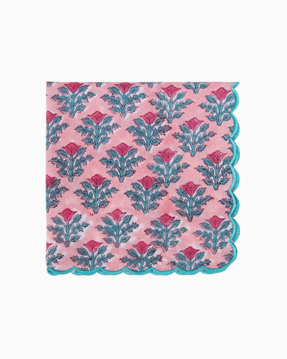 Pink &amp; Green Watermelon Napkin Set (Choose 4 or 6) | Singhvis