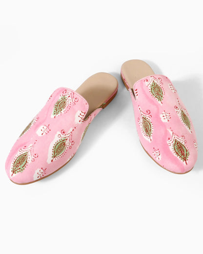 Santa Maria Mule - Pink | Singhvis