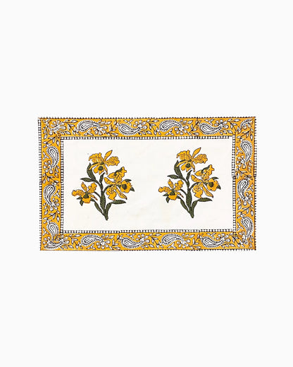 Waterlily Placemats &amp; Napkins (Set of 12) | Singhvis