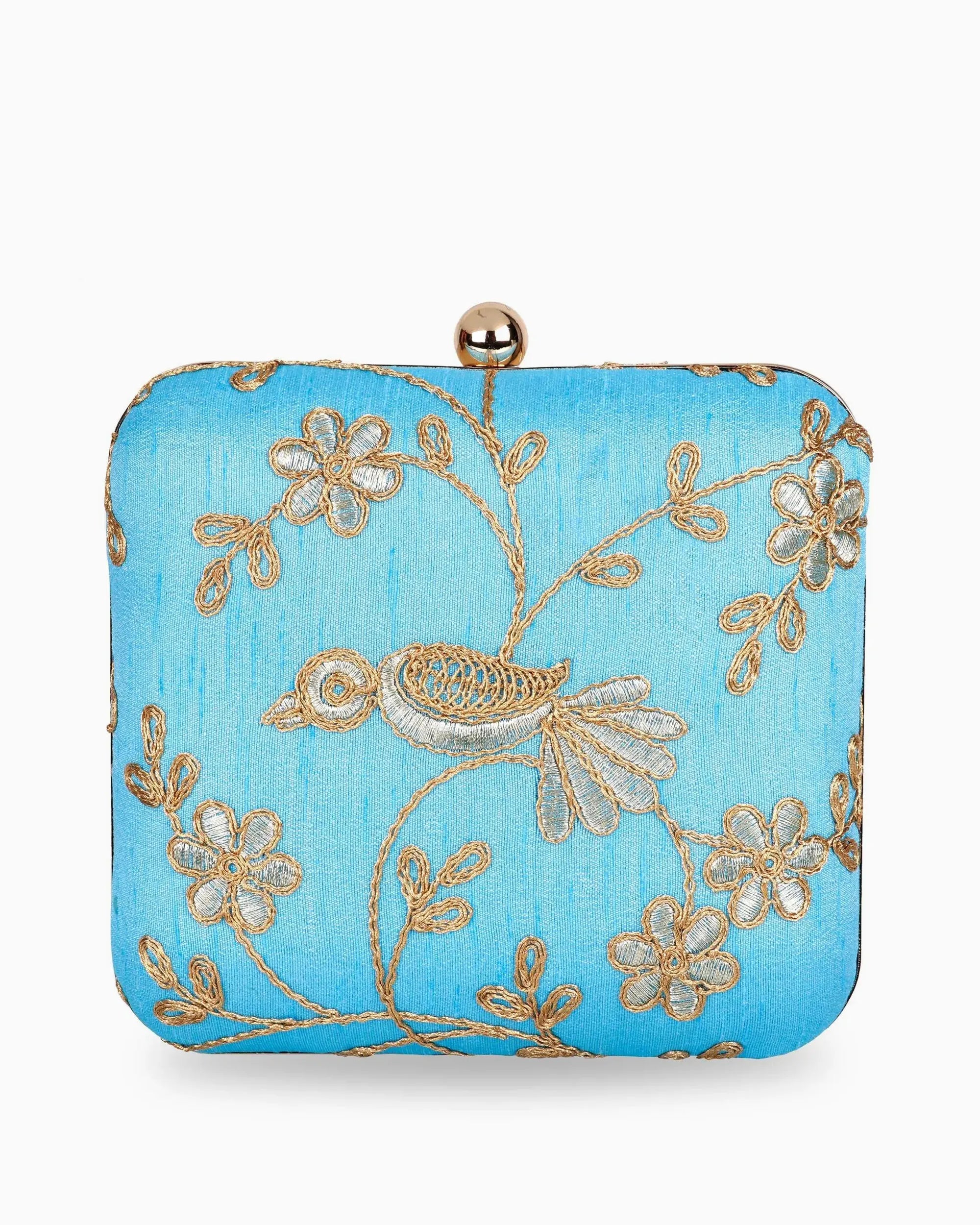 American Robin Clutch - Blue