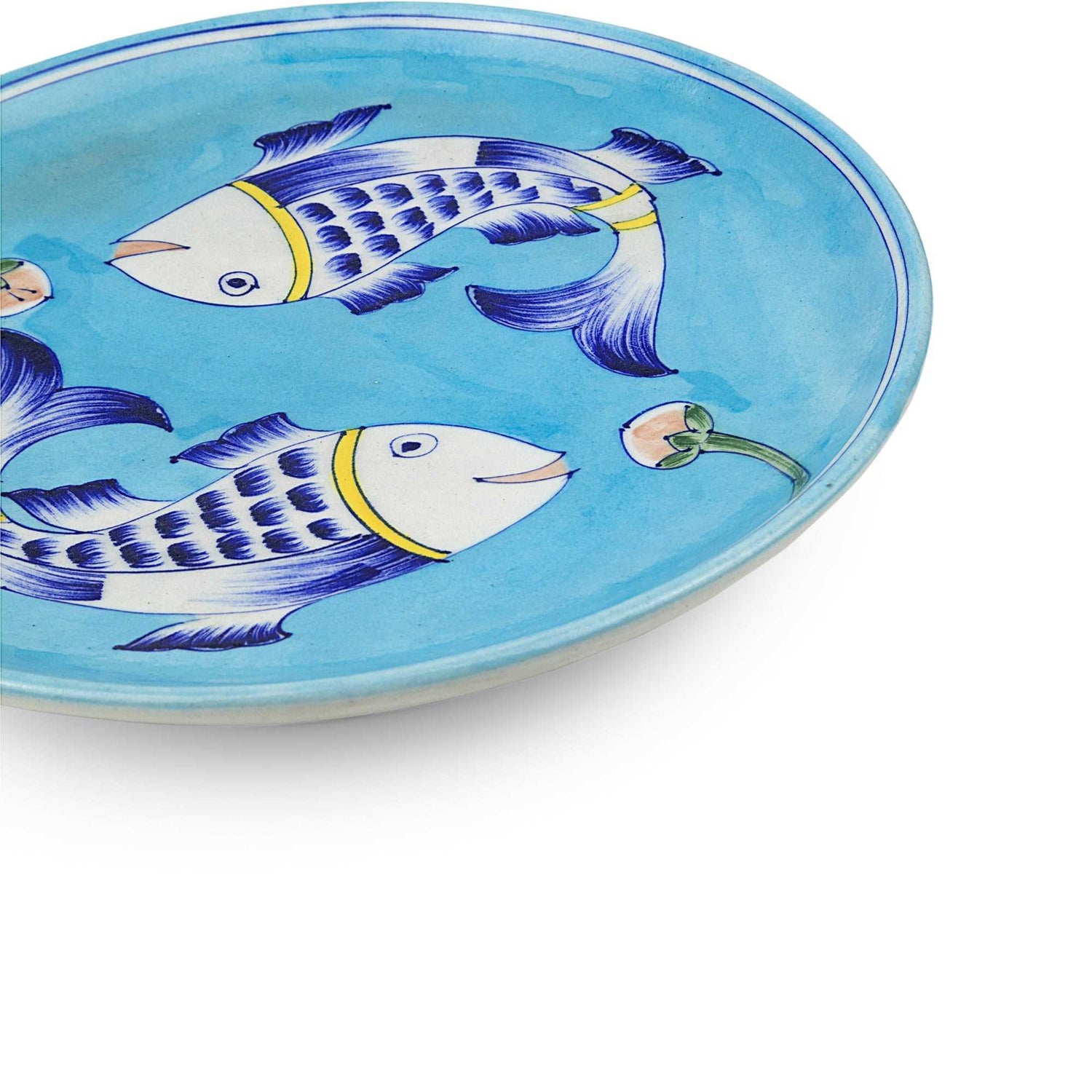 Ceramic Fish Wall Décor Plate