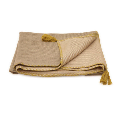 Cotton &amp; Wool Throw | Singhvis