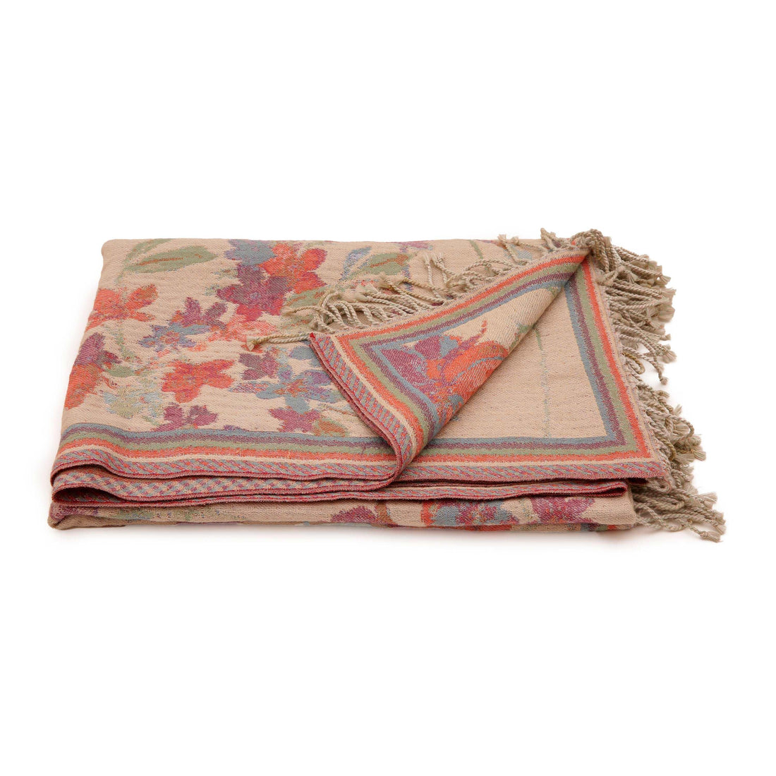 Cotton &amp; Wool Throw | Singhvis