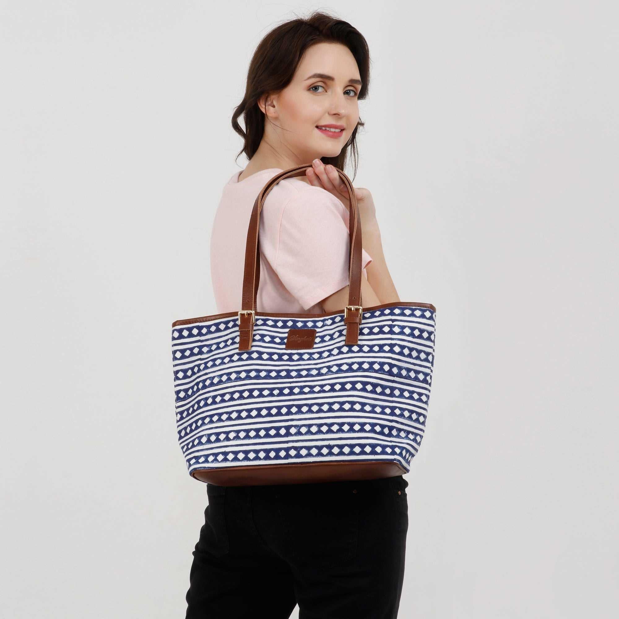 Diamonique Tote Bag