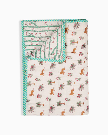 Jungle Animals Baby Quilt | Singhvis
