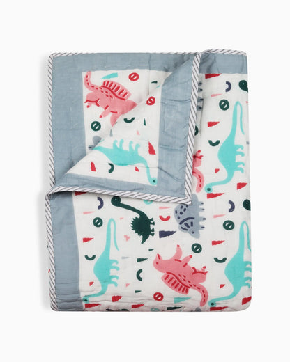 Jurassic Joy Baby Quilt | Singhvis