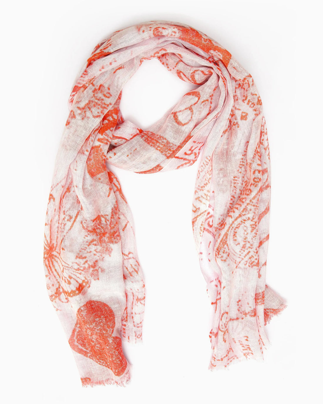 Printed Modal Linen Scarf | Singhvis