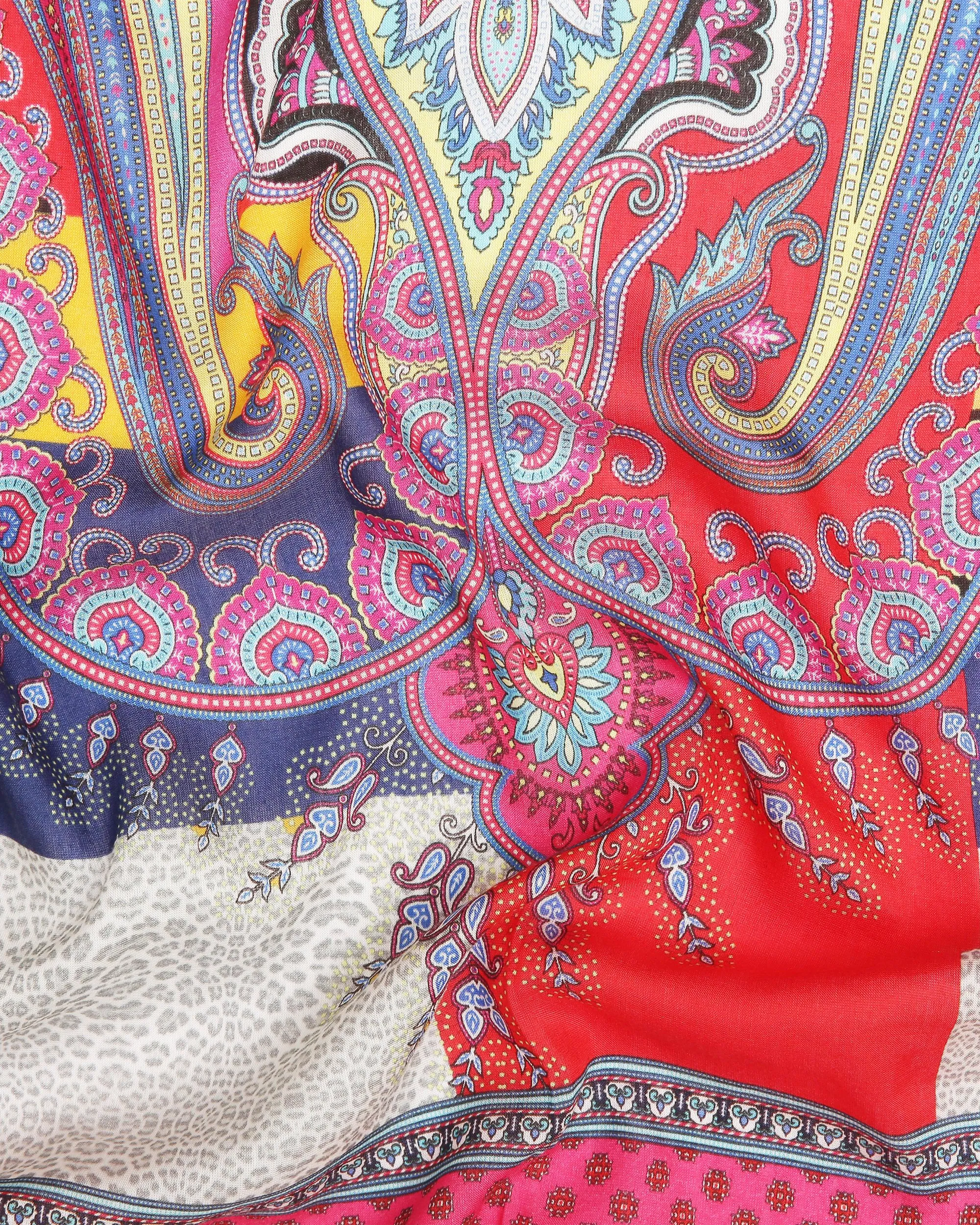 Printed Modal Neck Scarf