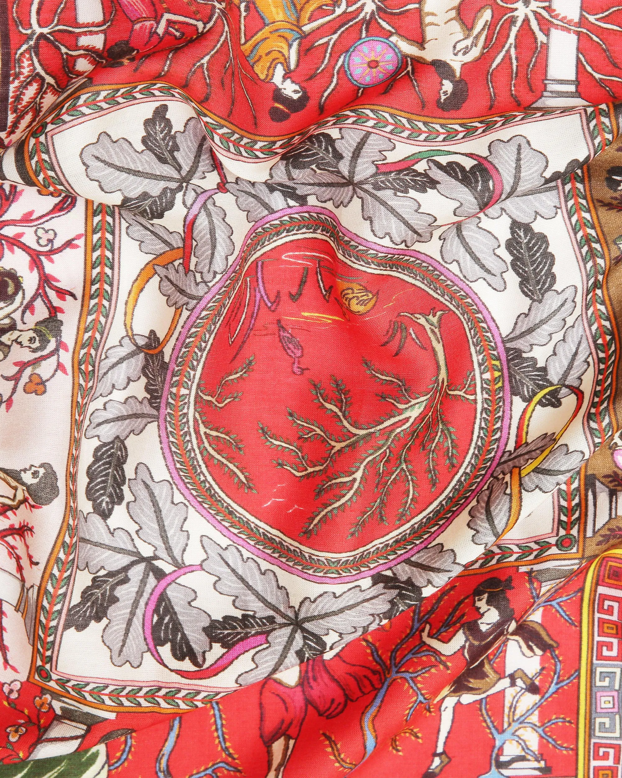 Printed Modal Neck Scarf