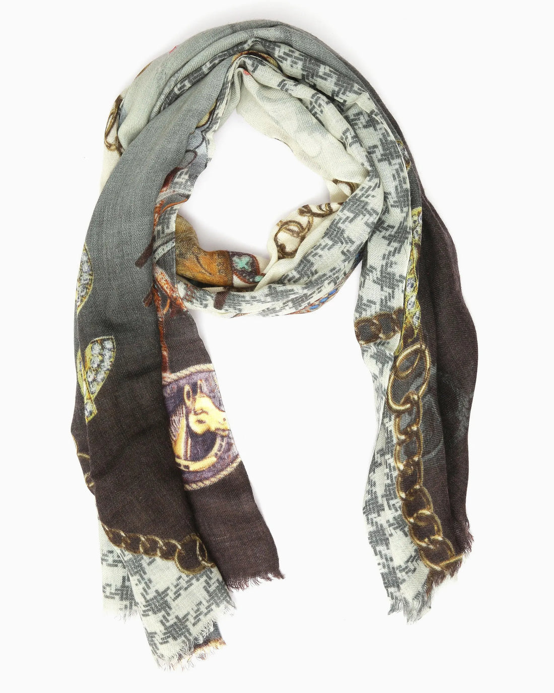 Printed Wool Scarf