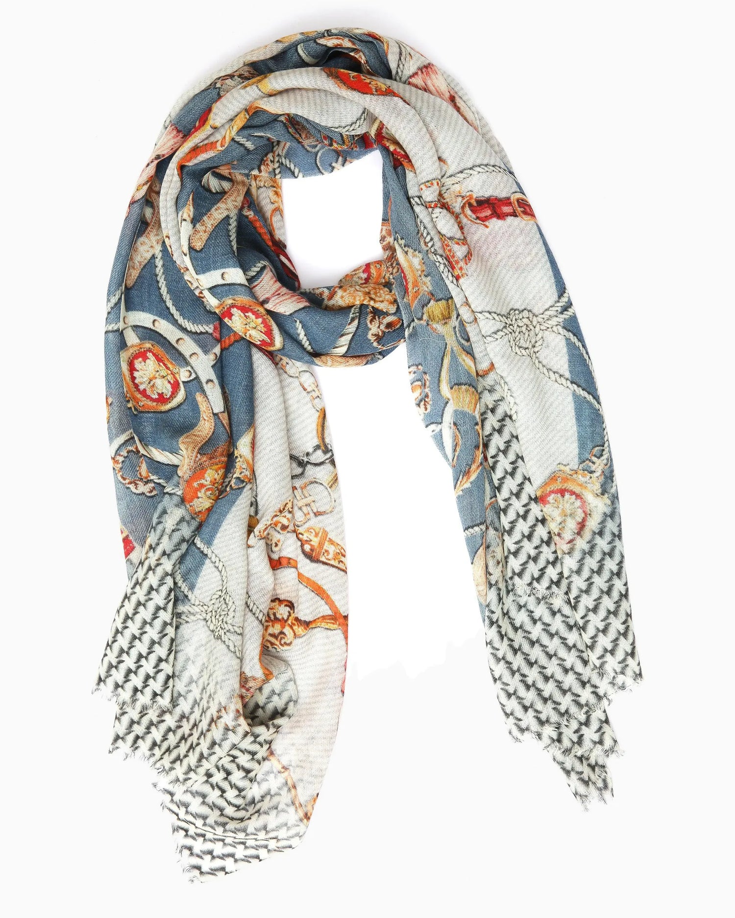 Printed Wool Scarf