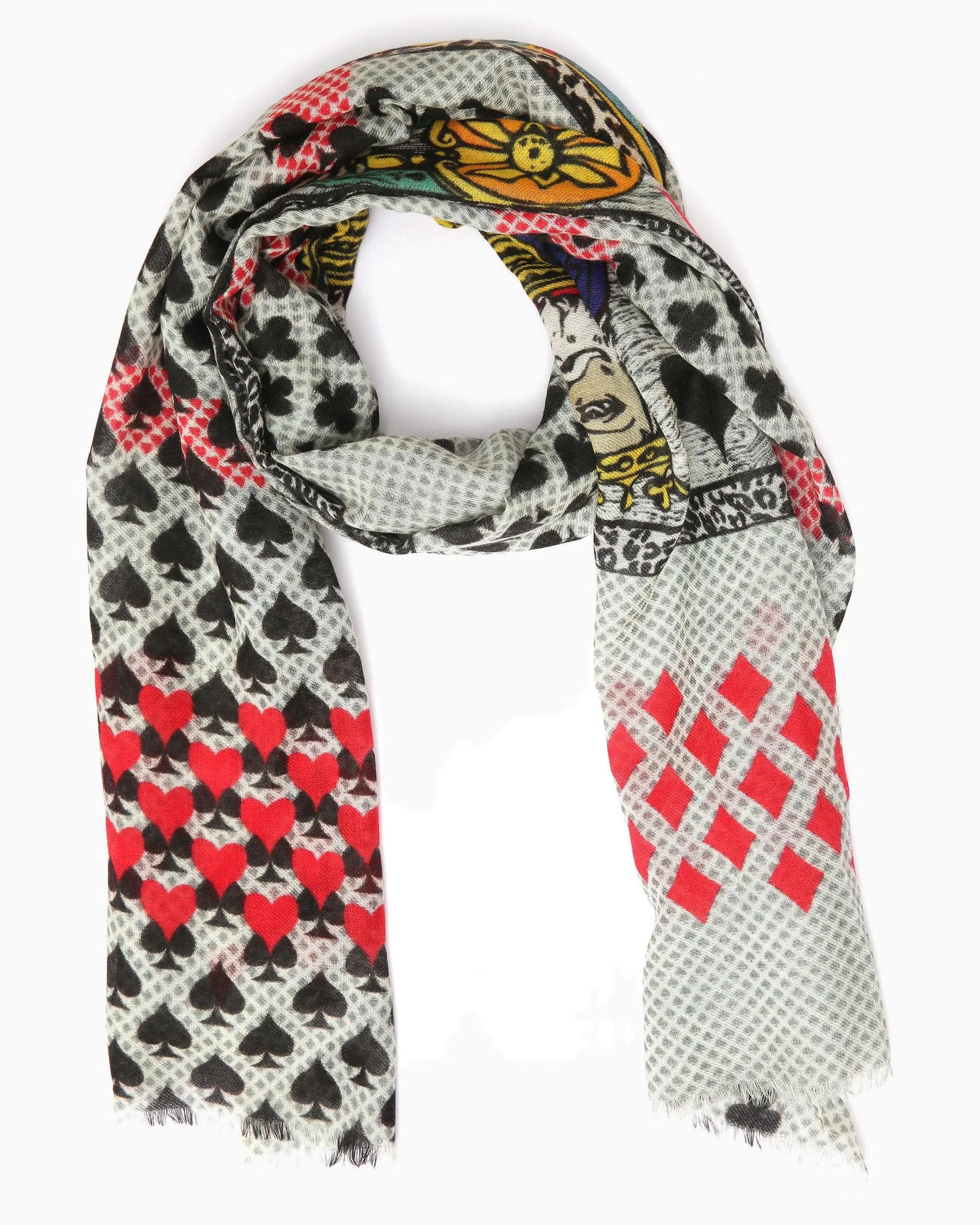 Printed Wool Scarf