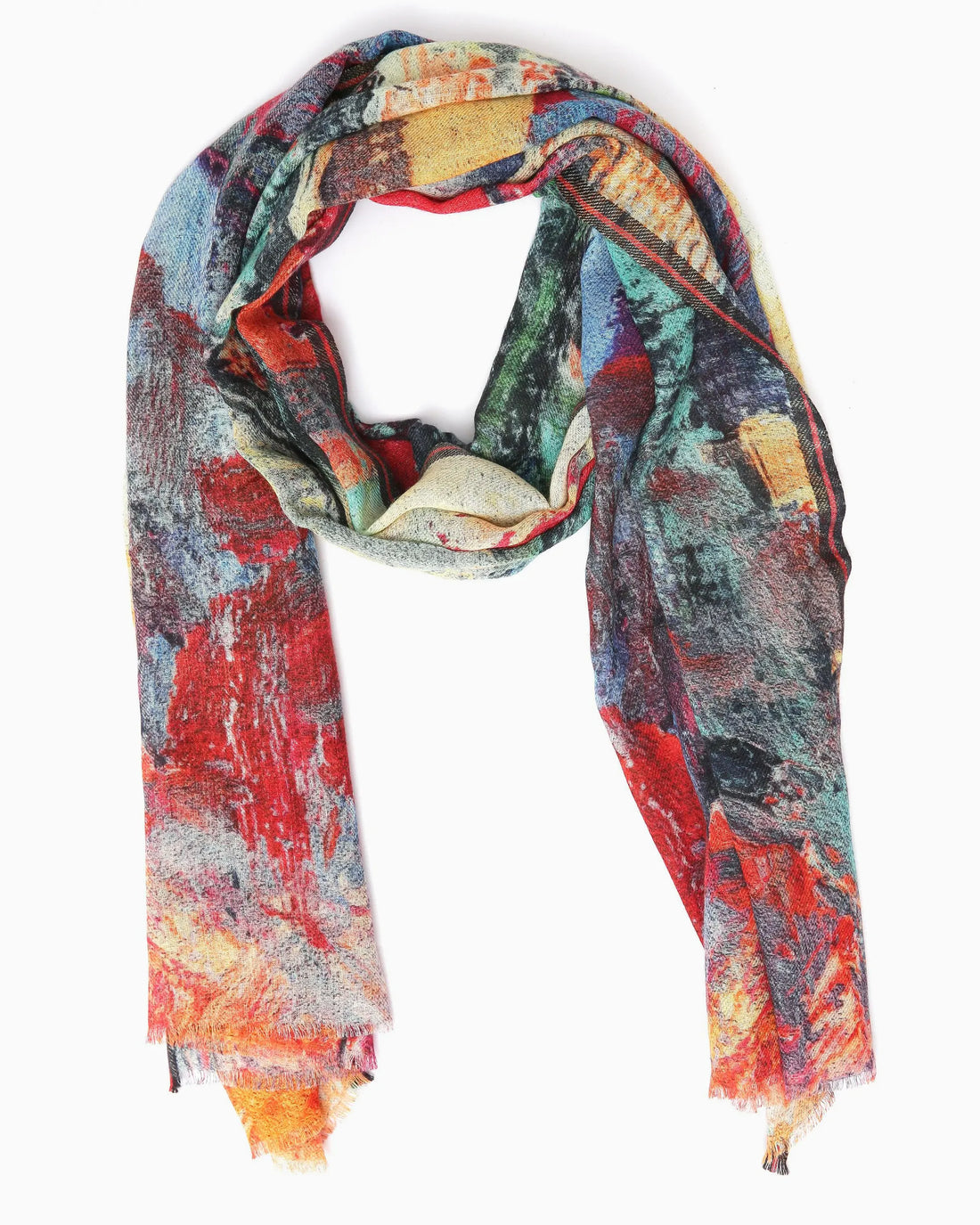 Printed Wool Scarf | Singhvis