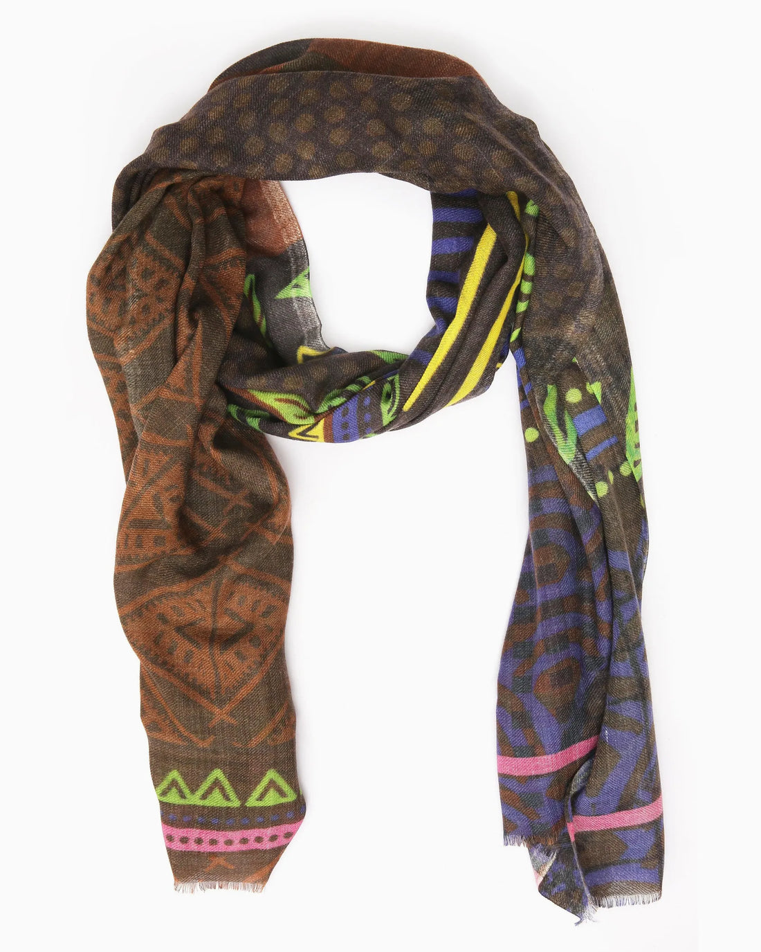 Printed Wool Scarf