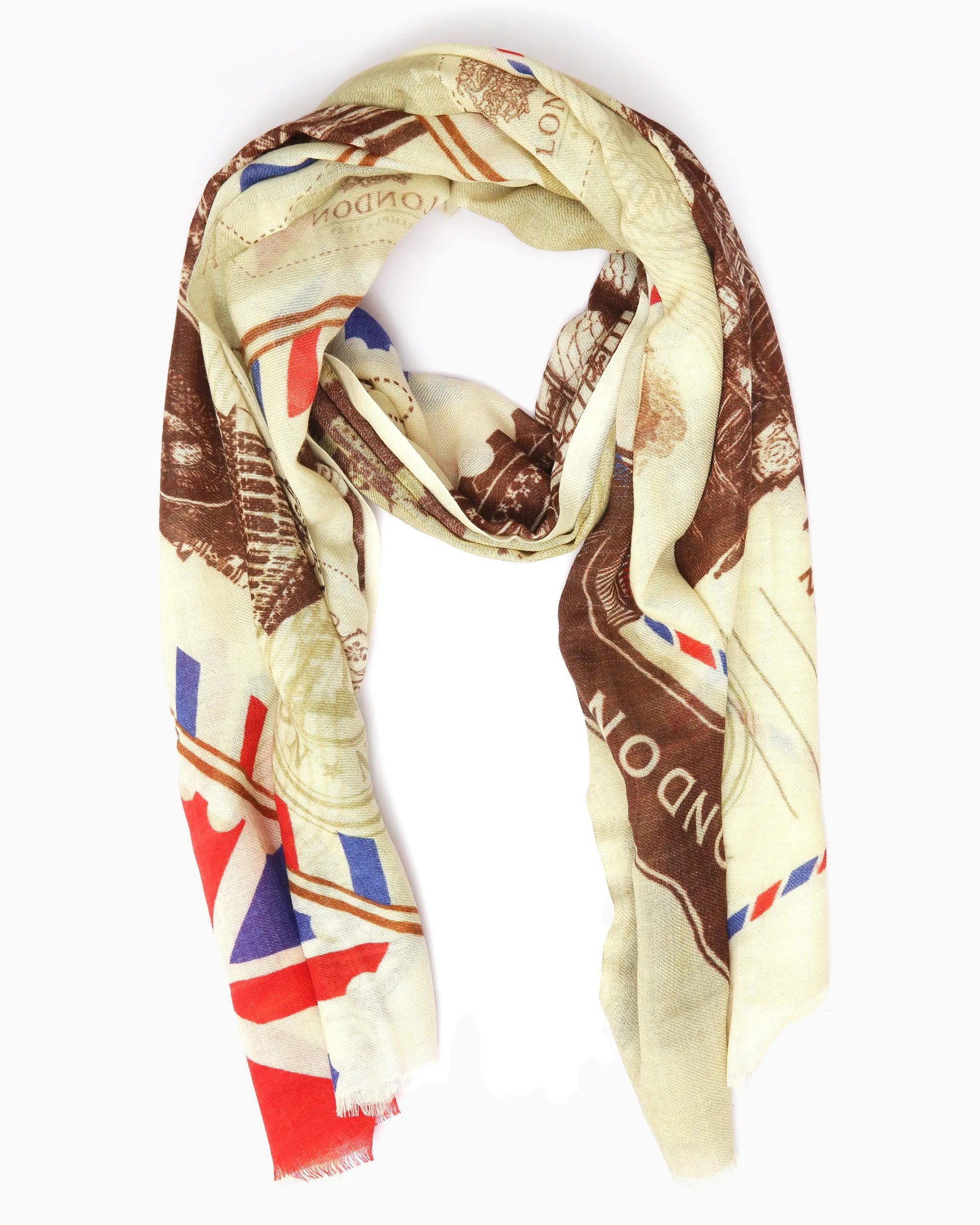 Printed Wool Scarf