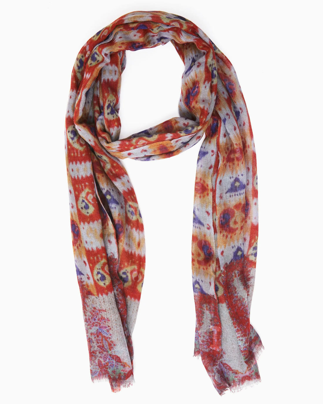 Printed Wool Scarf