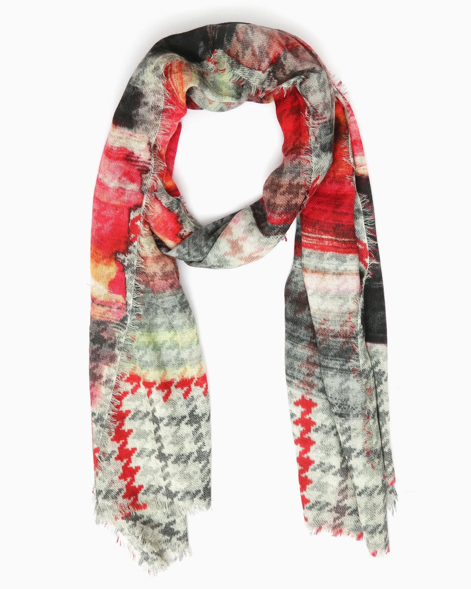 Printed Wool Scarf