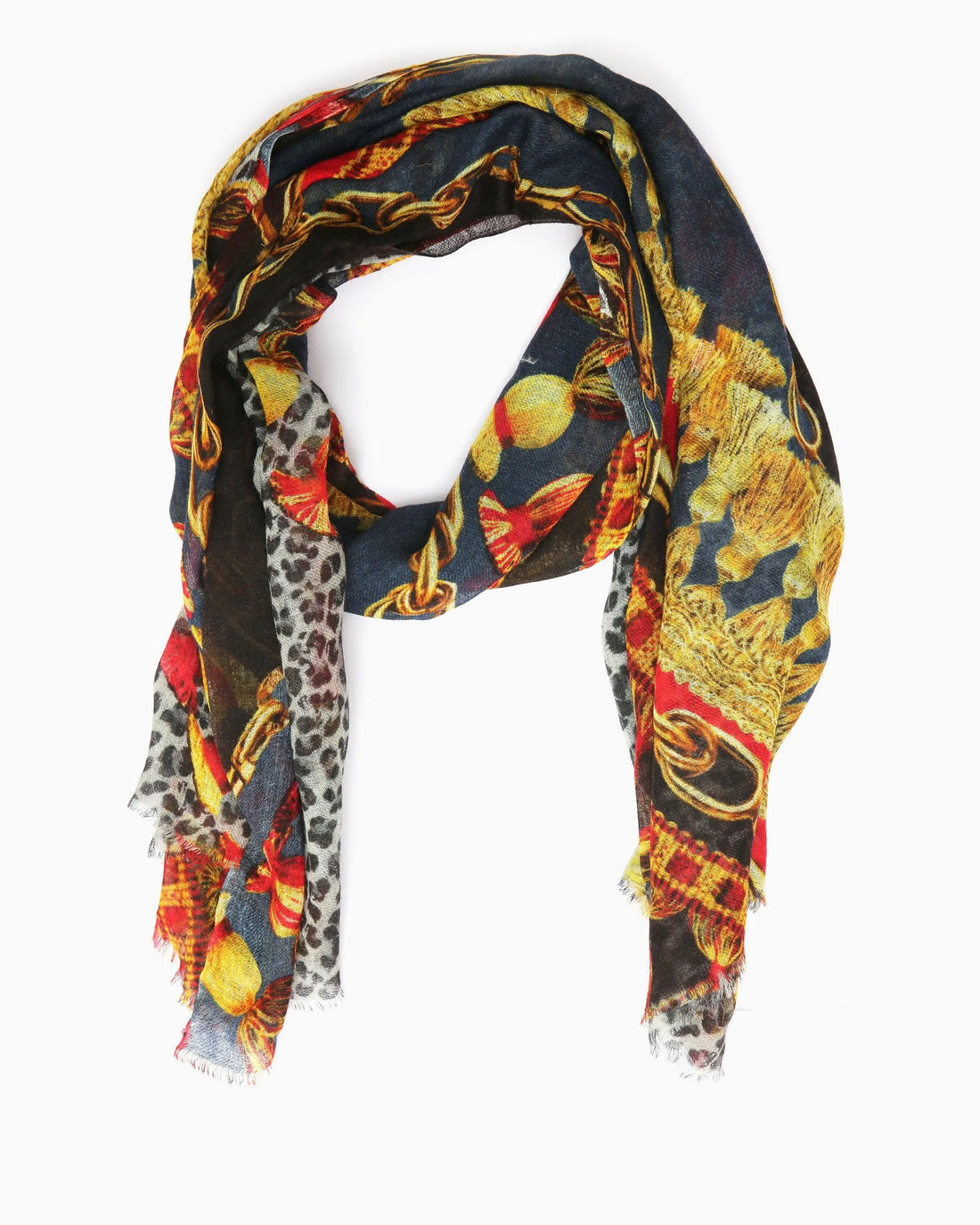 Printed Wool Scarf