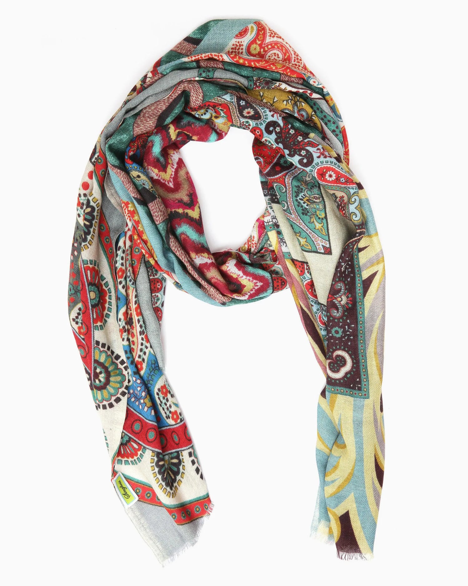 Printed Wool Scarf