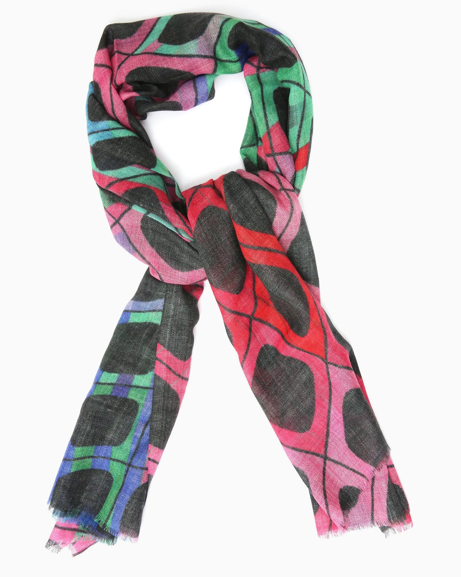 Printed Wool Scarf