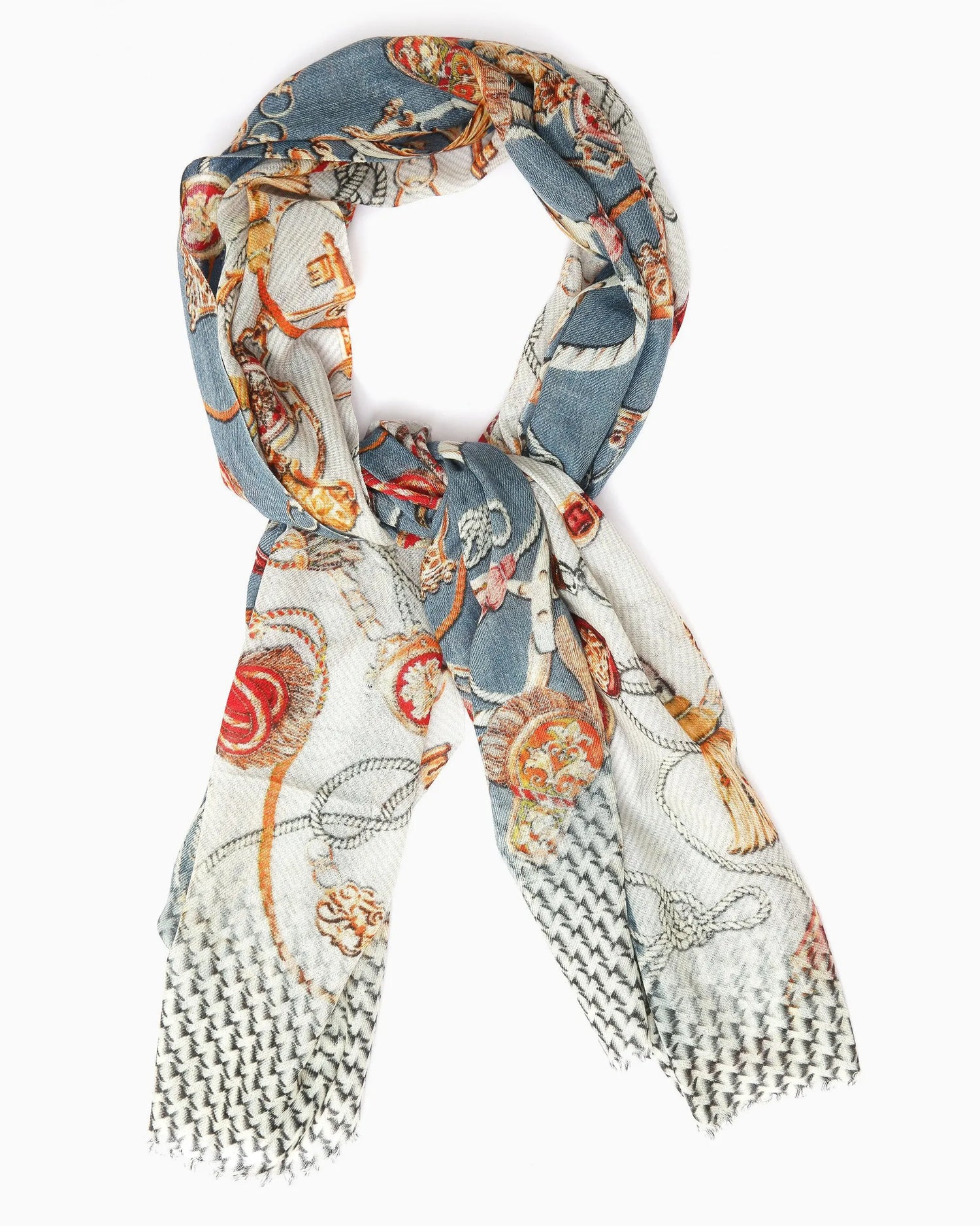 Printed Wool Scarf