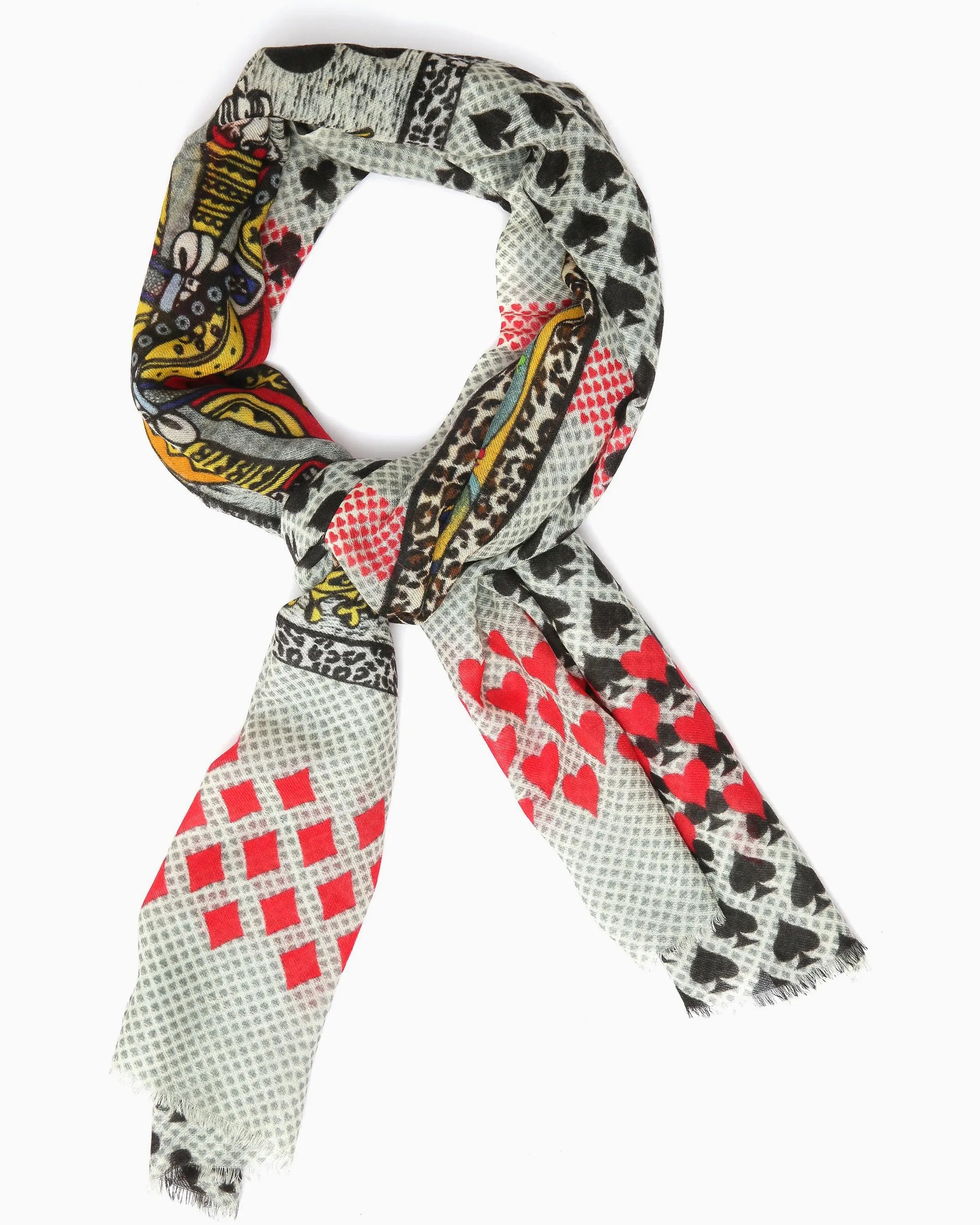 Printed Wool Scarf