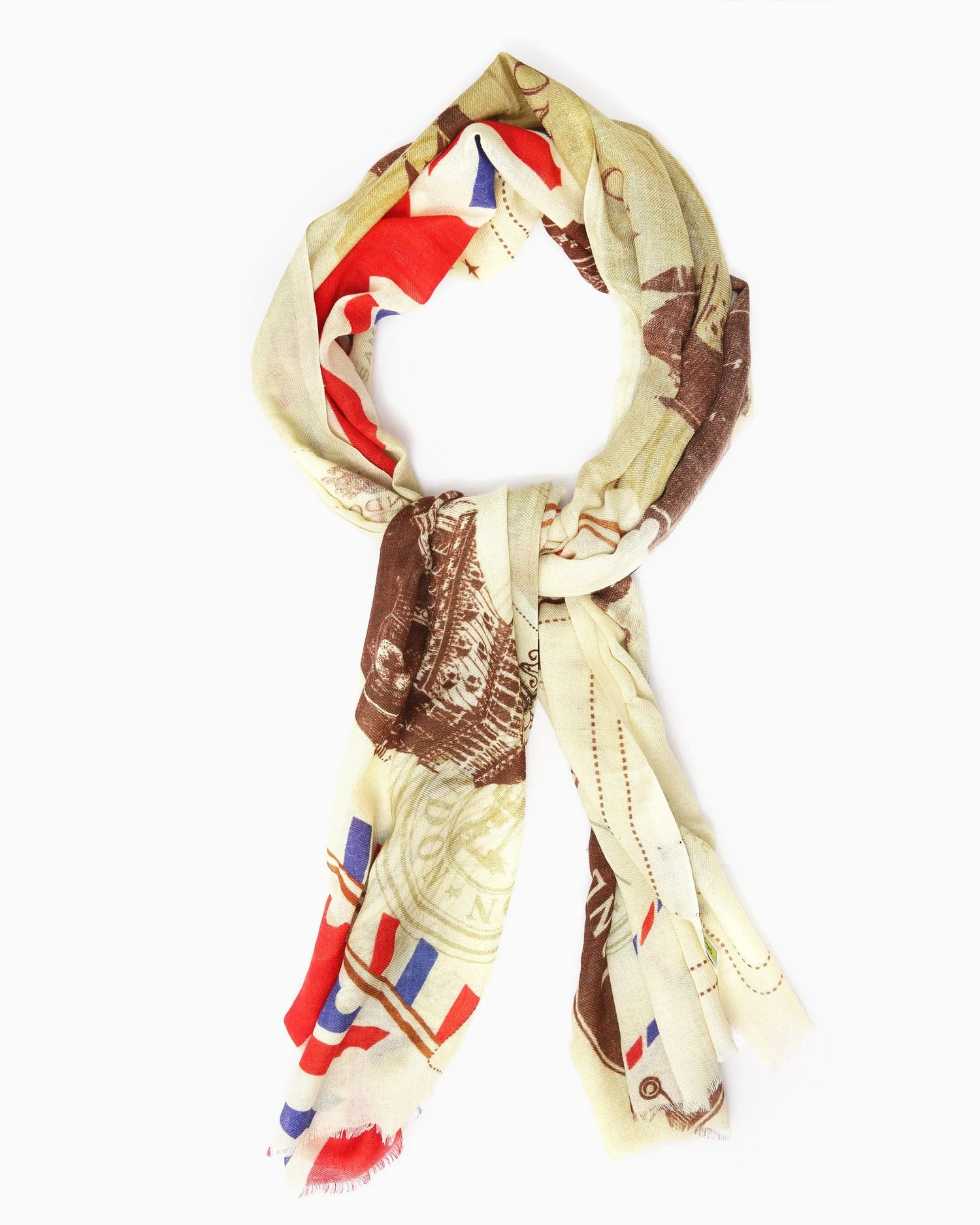 Printed Wool Scarf