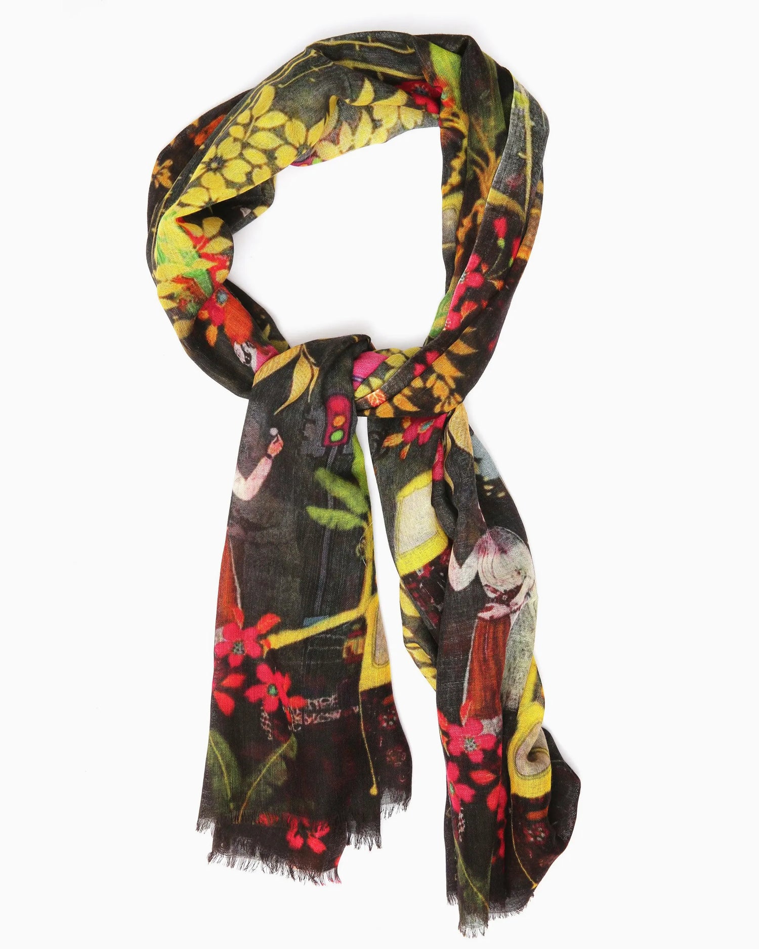 Printed Wool Scarf
