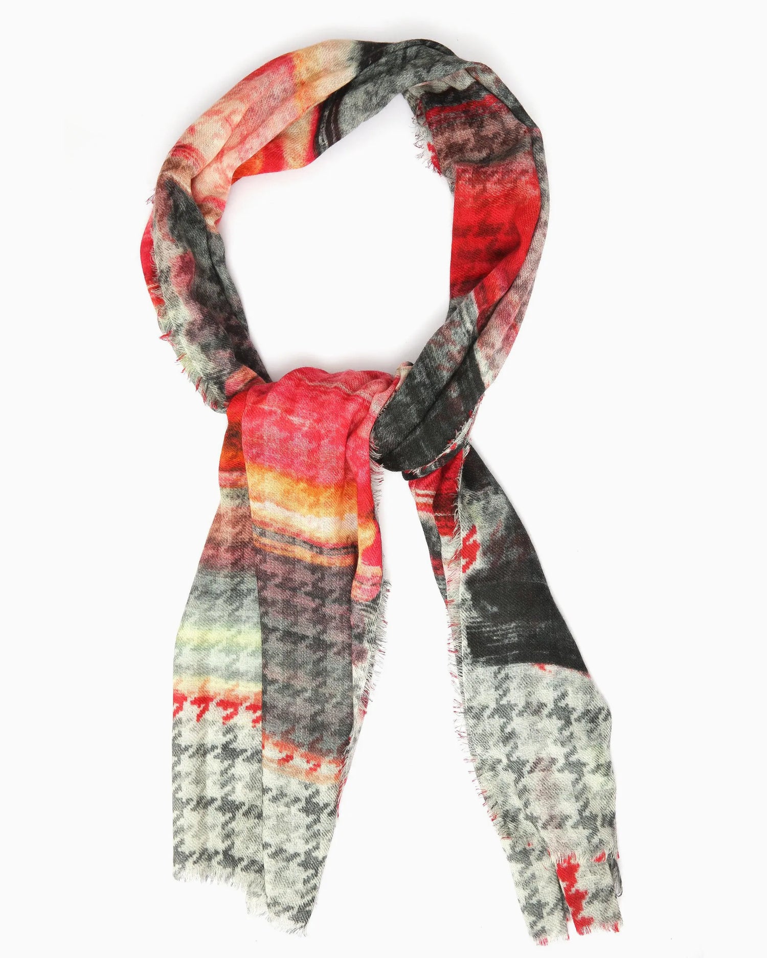 Printed Wool Scarf