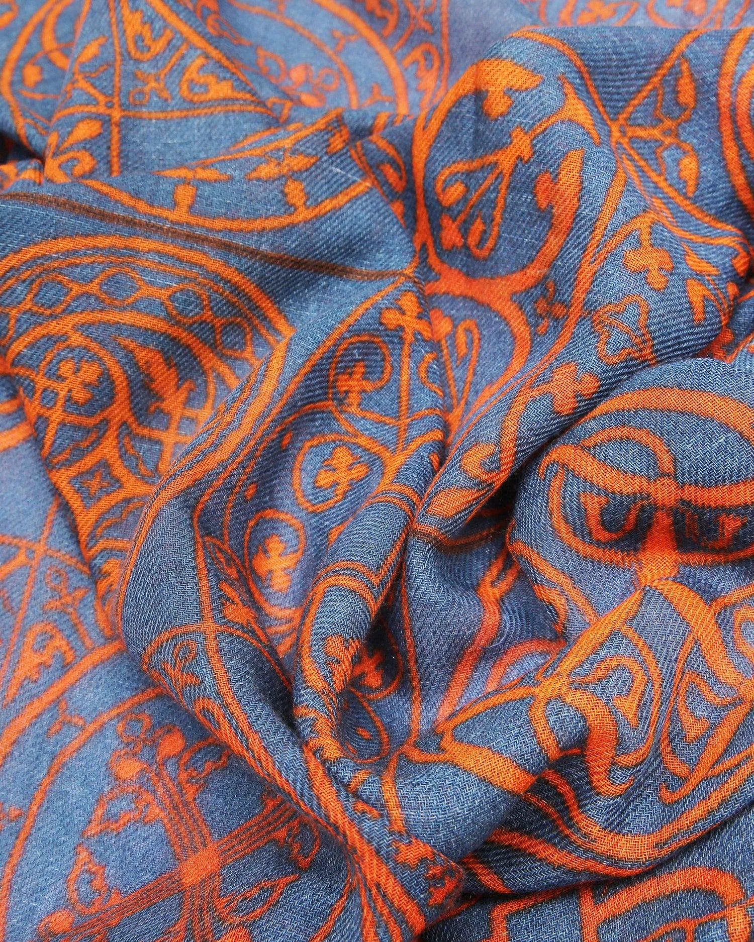 Printed Wool Scarf