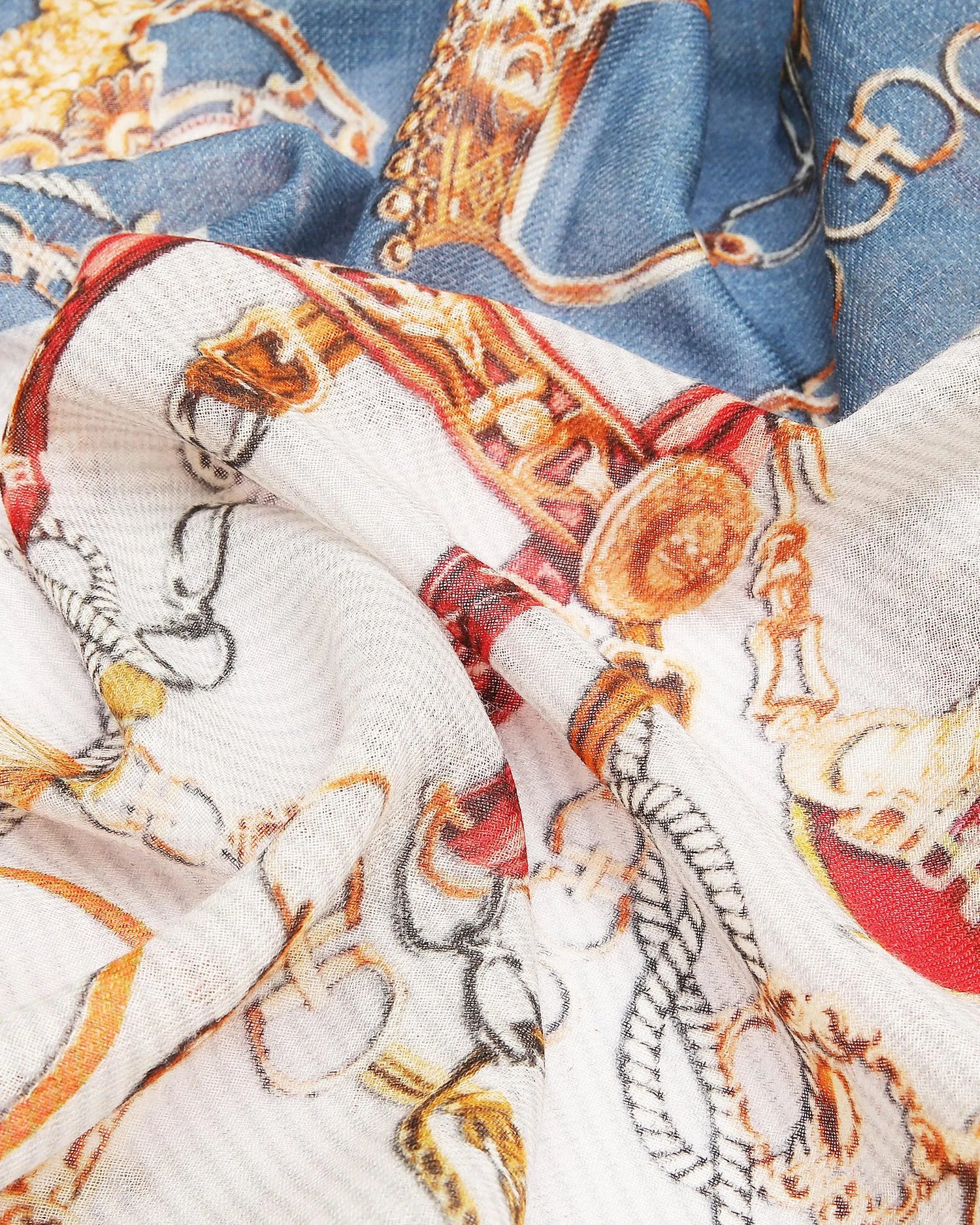 Printed Wool Scarf