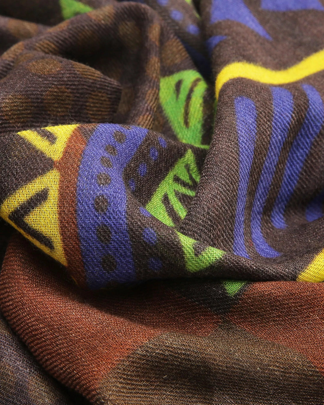 Printed Wool Scarf