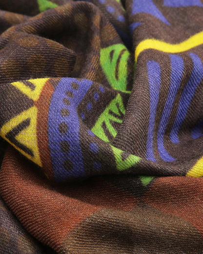 Printed Wool Scarf | Singhvis