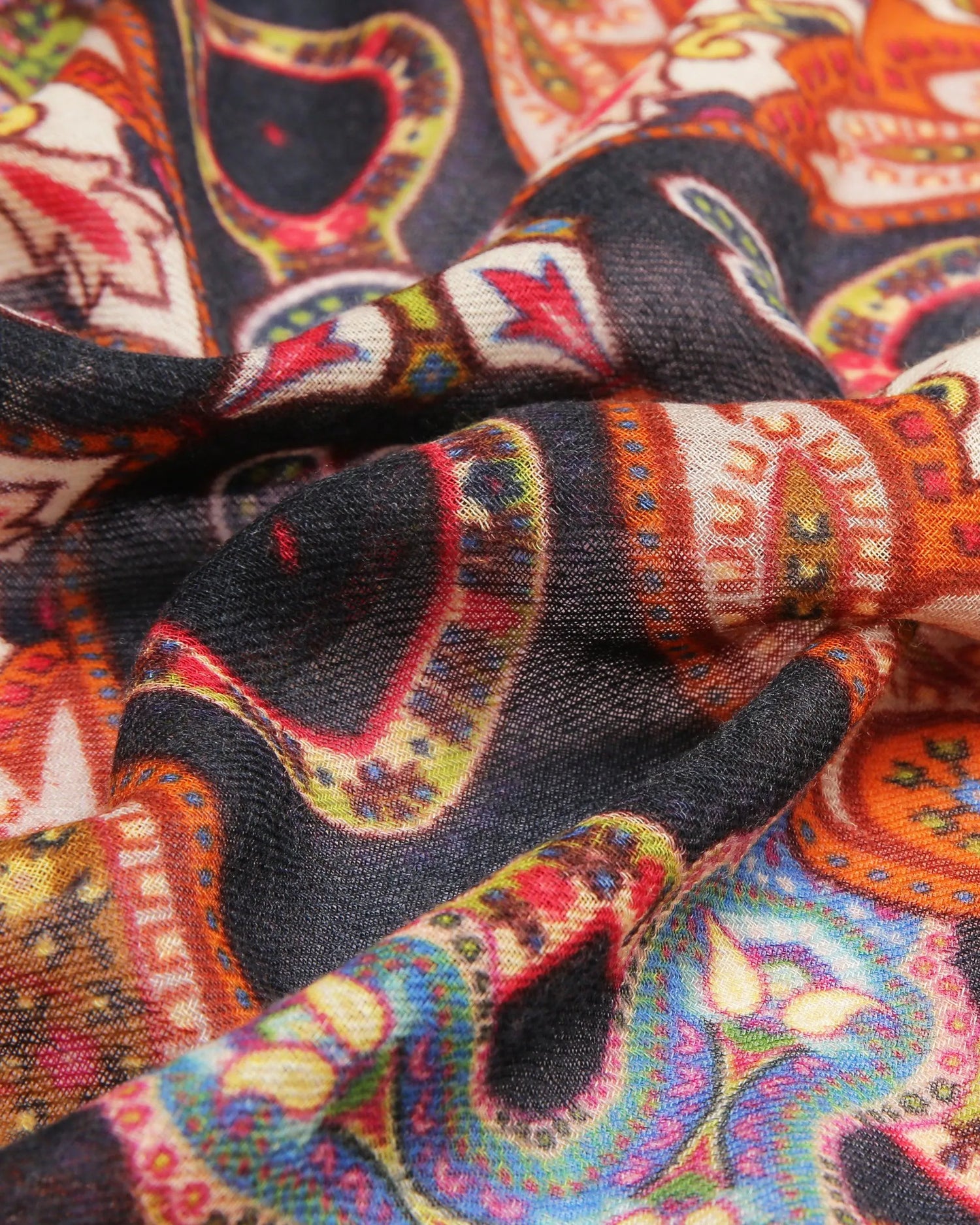 Printed Wool Scarf