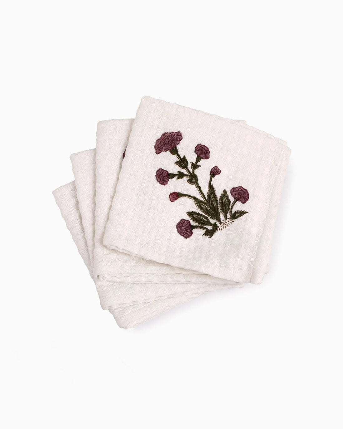 Rose Face Towel (Set of 4)