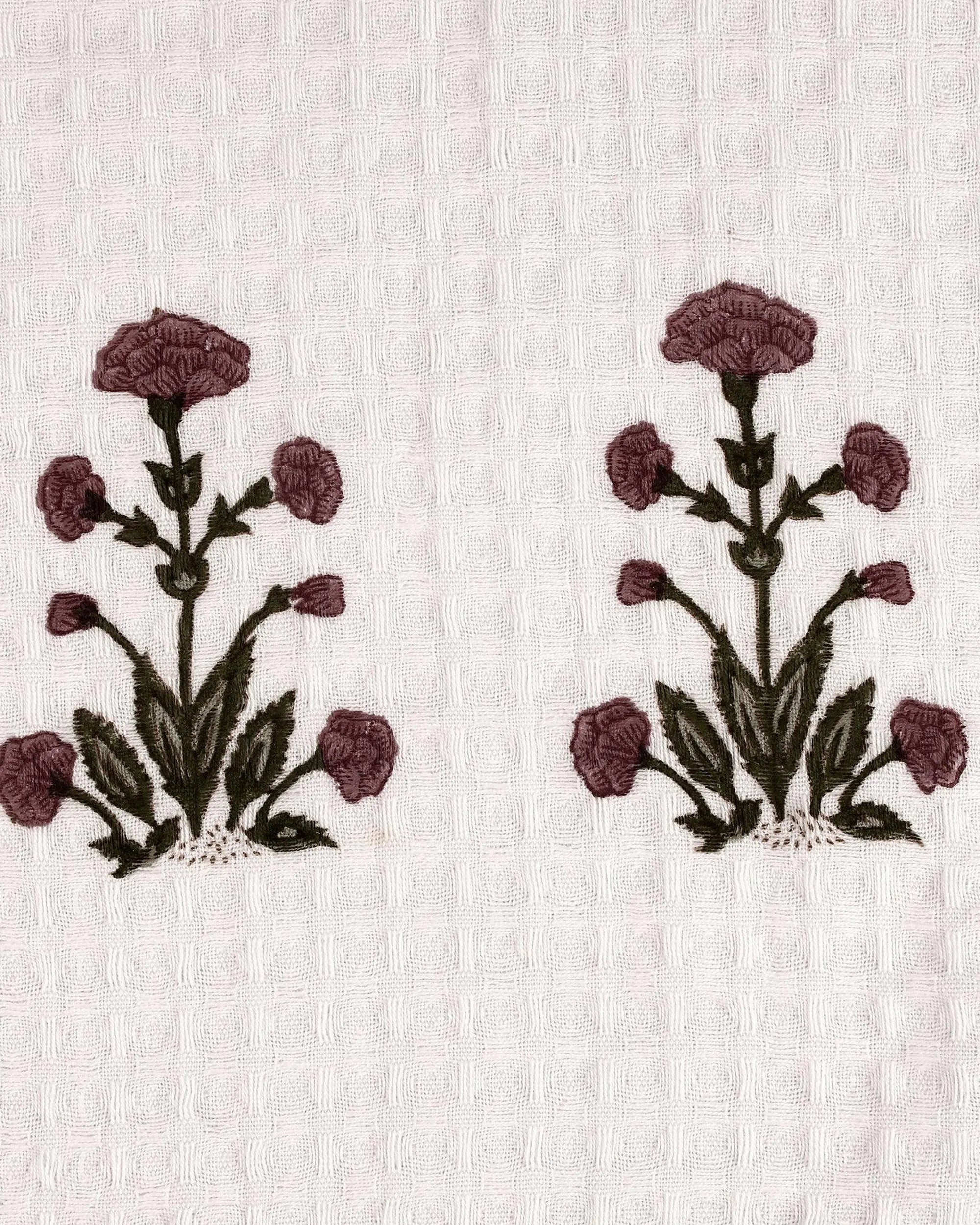 Rose Hand Towel (Set of 2)