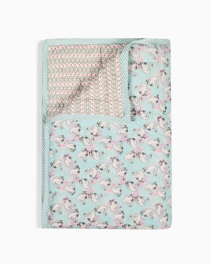 Swan Lake Baby Quilt | Singhvis