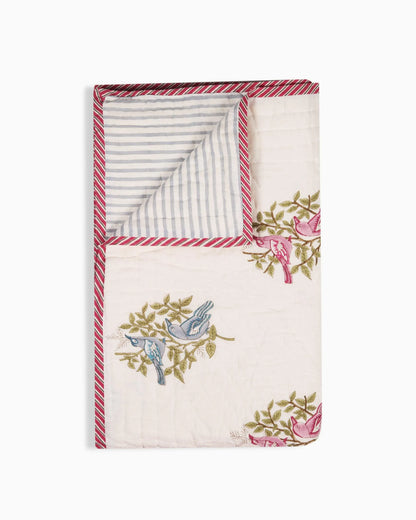 Whimsical Birds Baby Quilt | Singhvis