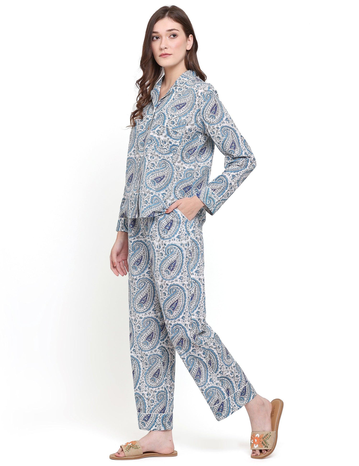 Liberty Paisley Pajamas - Singhvis