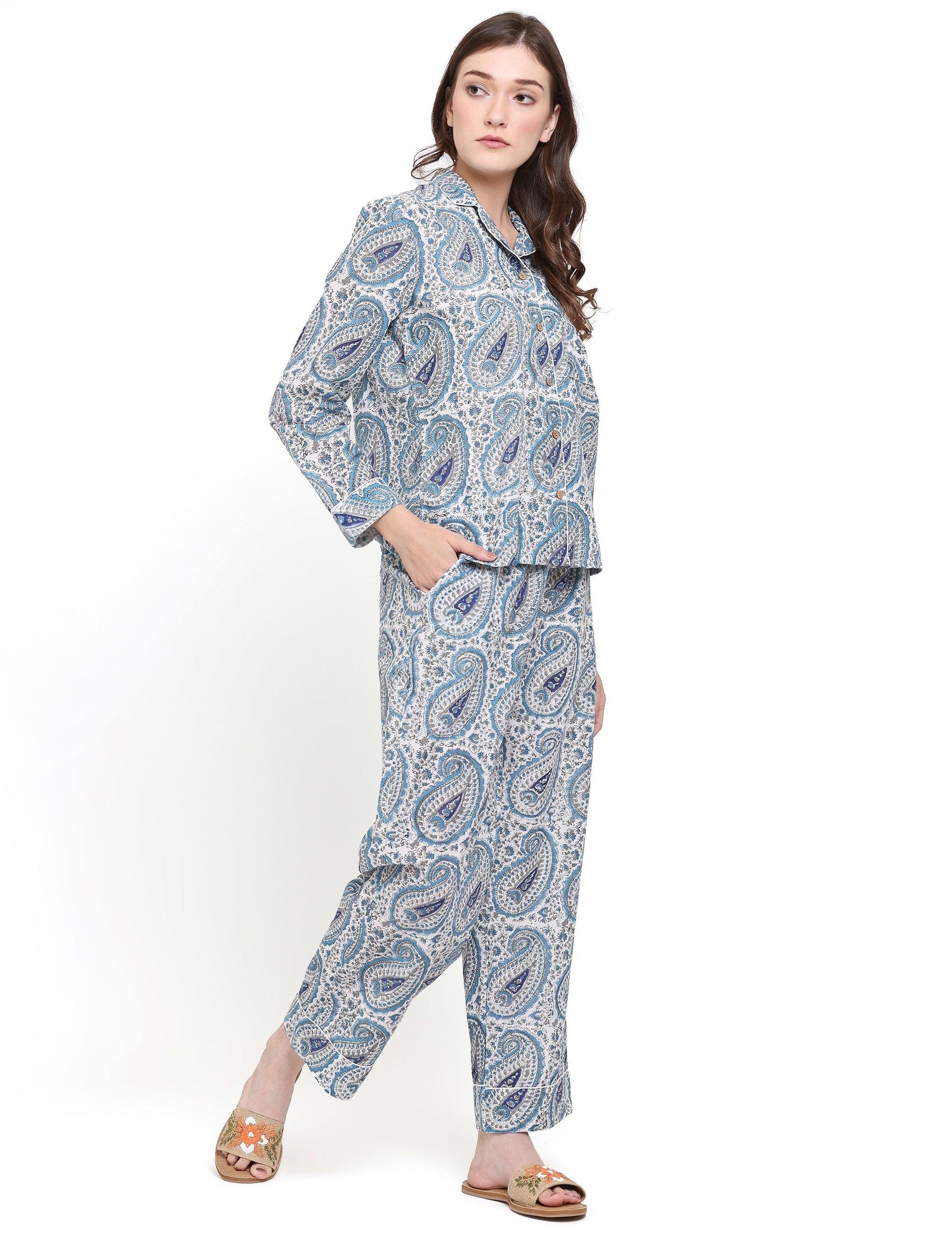 Liberty Paisley Pajamas - Singhvis