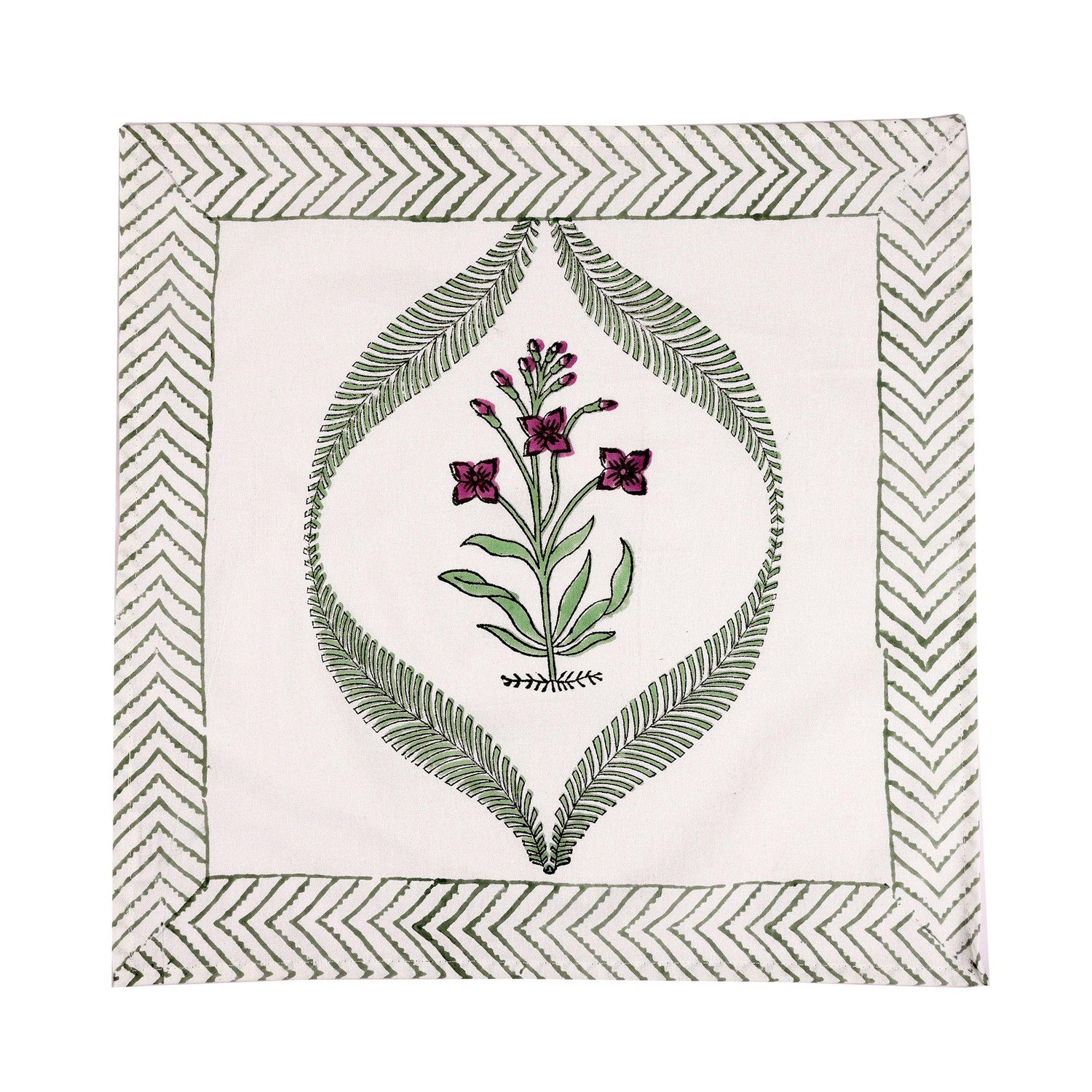 Petunia Placemats &amp; Napkins (Set of 12) - Singhvis