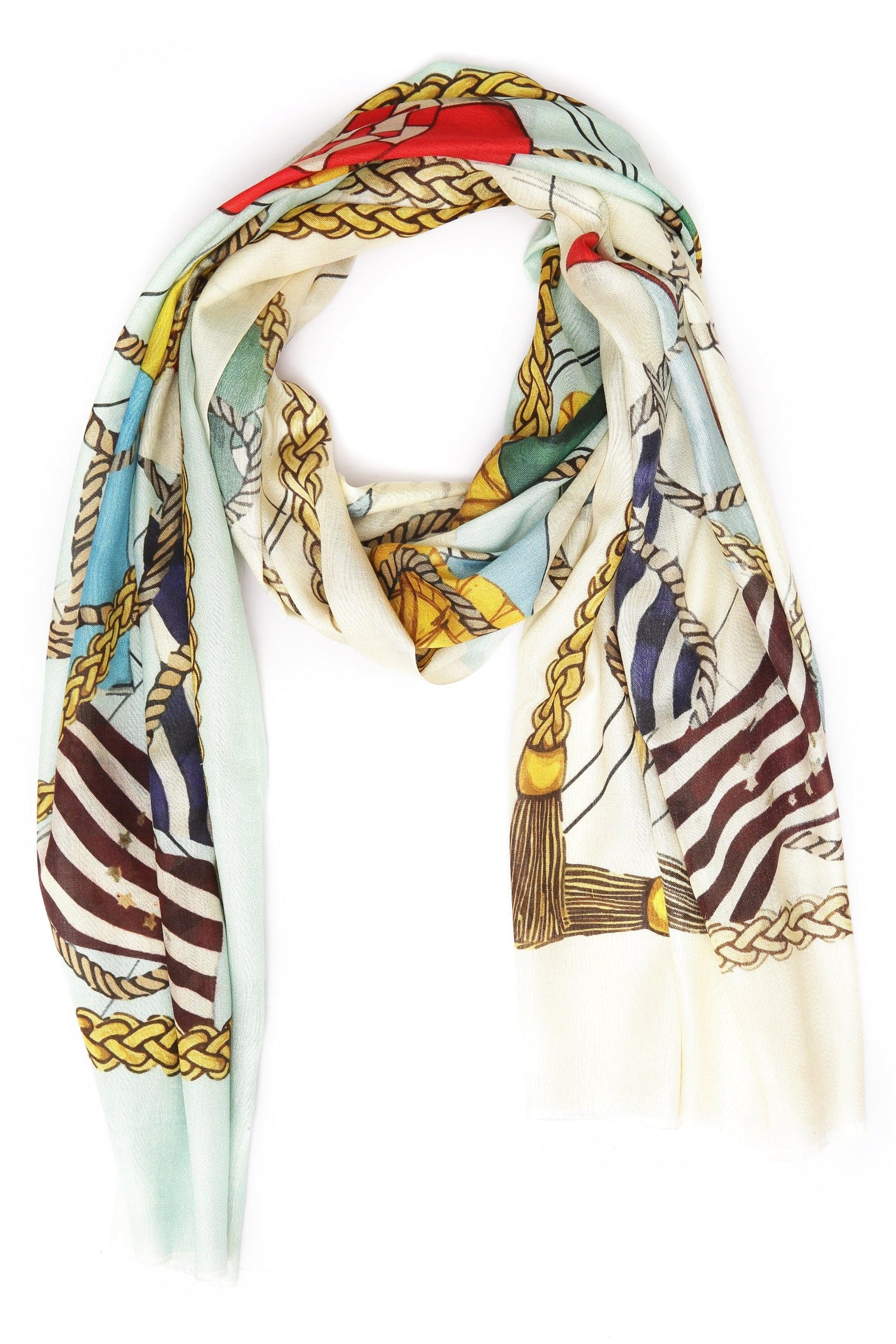 Printed Silk Scarf - Singhvis