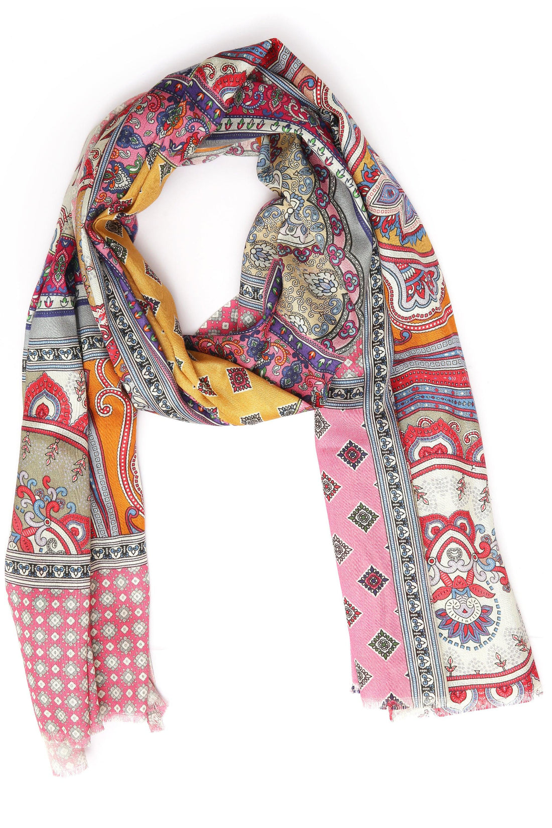 Printed Silk Scarf | Singhvis