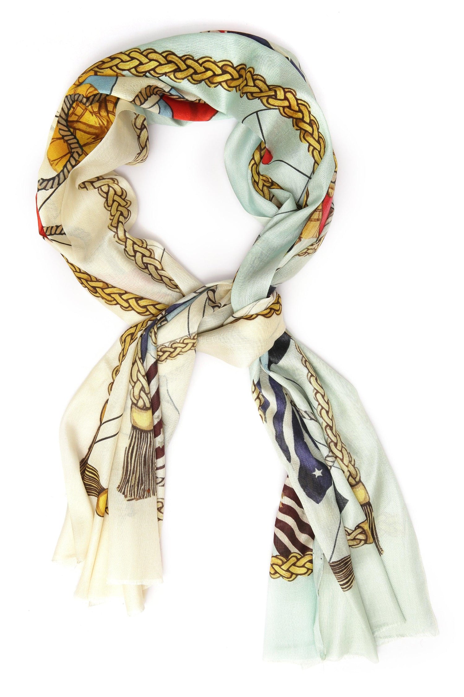Printed Silk Scarf - Singhvis