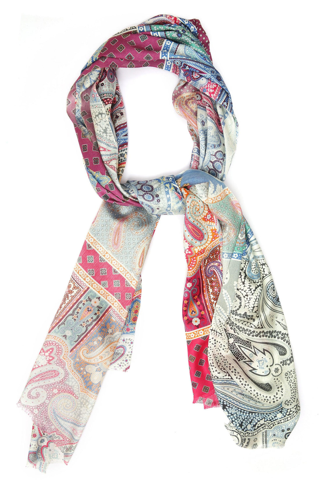 Printed Silk Scarf | Singhvis