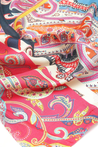 Printed Silk Scarf | Singhvis