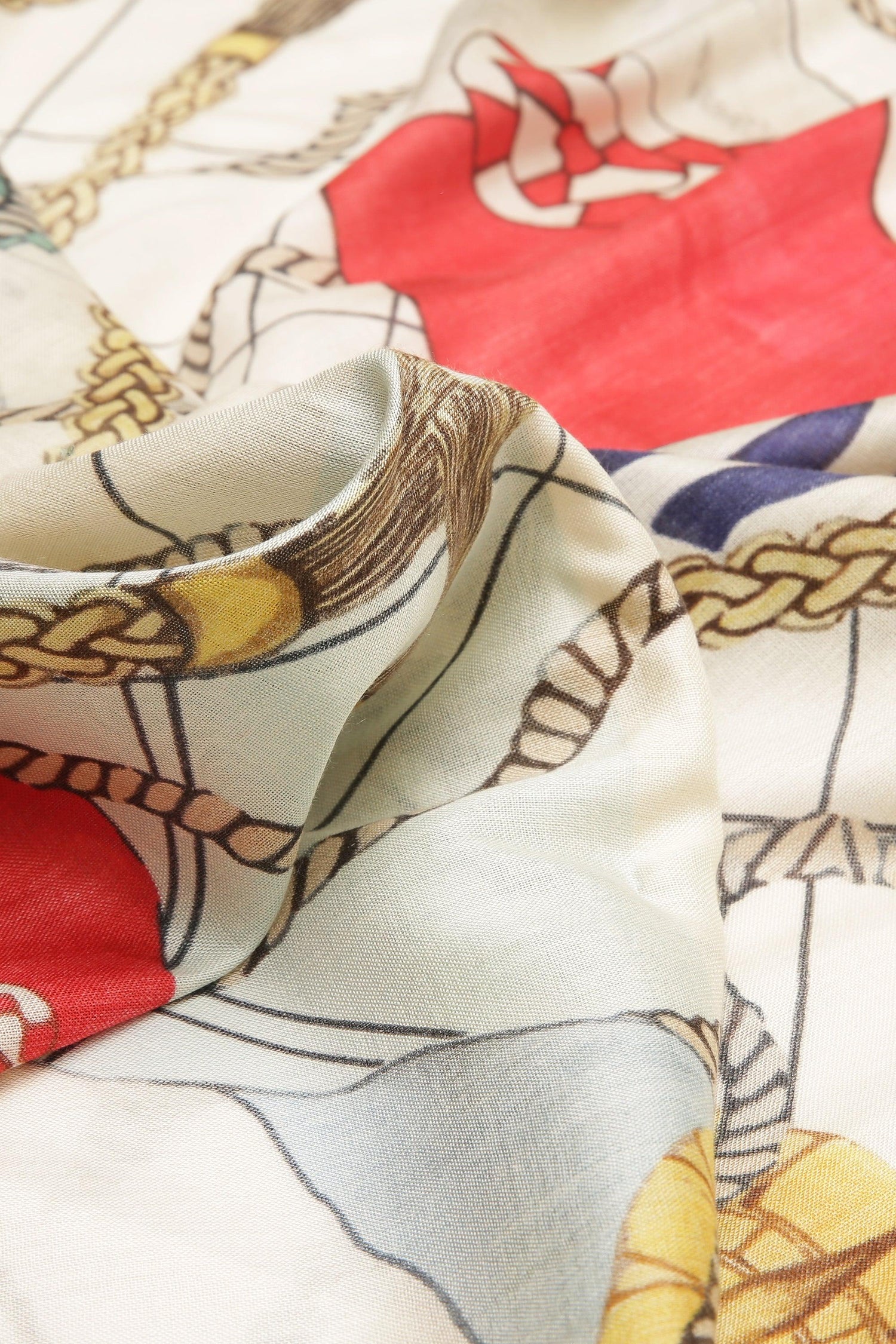 Printed Silk Scarf - Singhvis