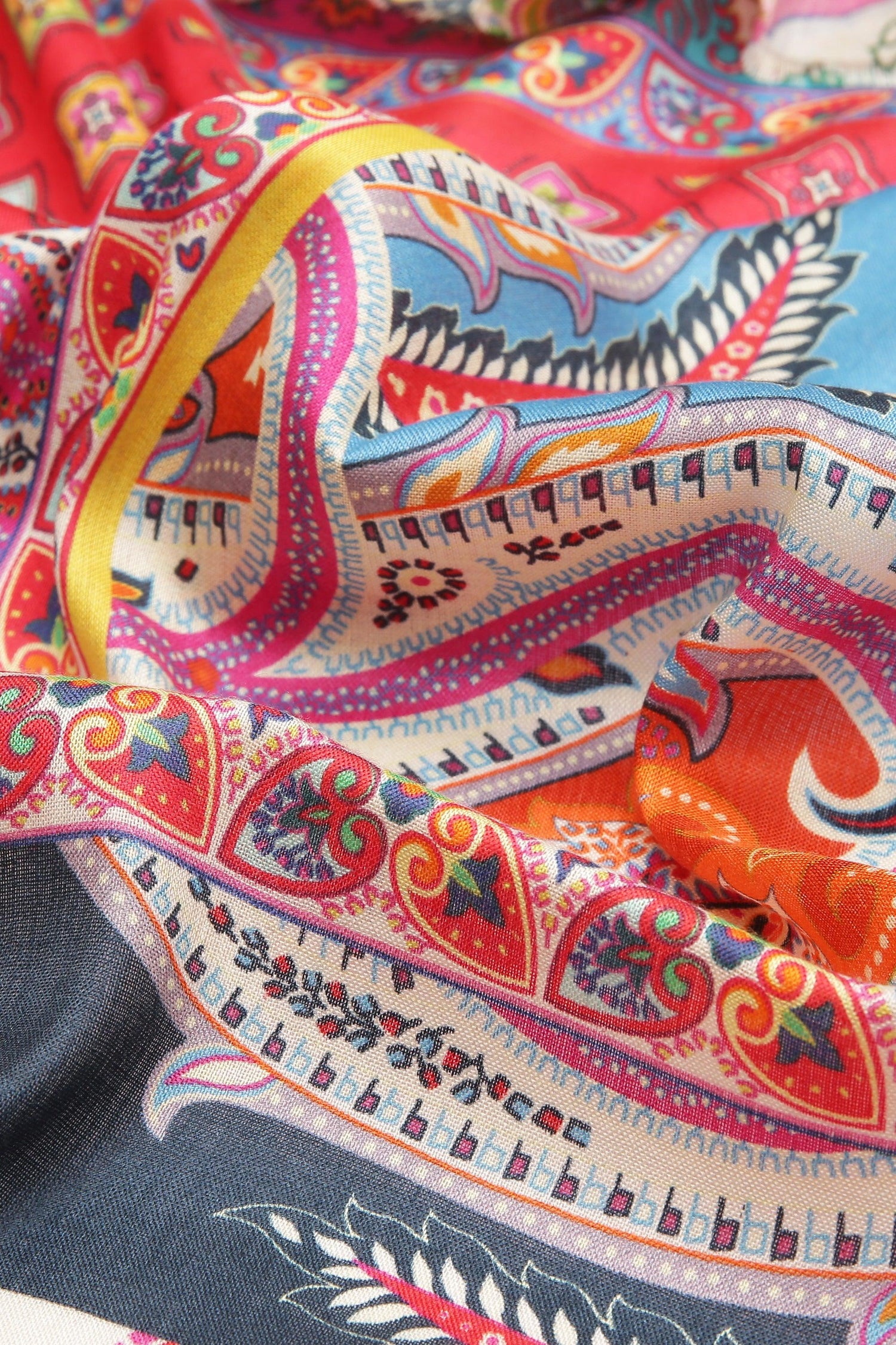 Printed Silk Scarf - SC-SILK-PI01